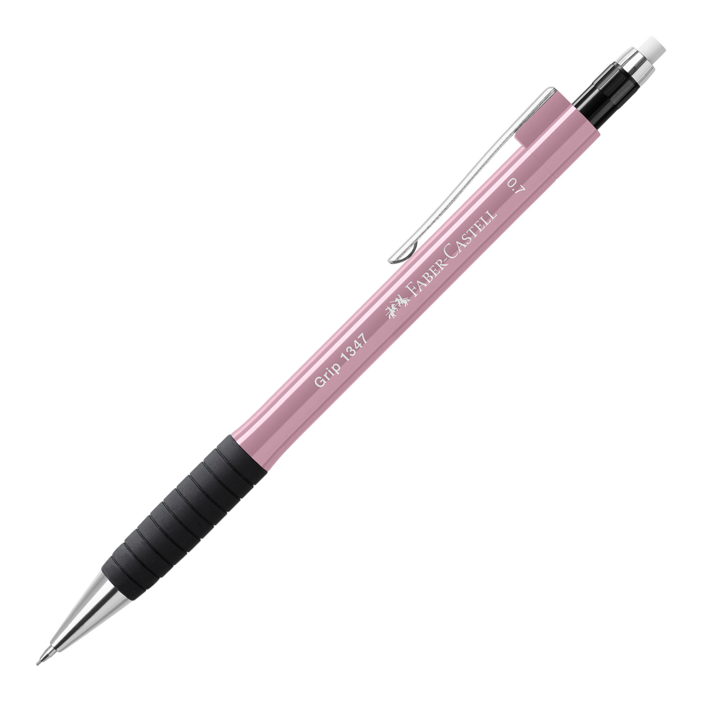 Μηχανικό μολύβι Faber-Castell με γόμα Grip 1347 0.7mm