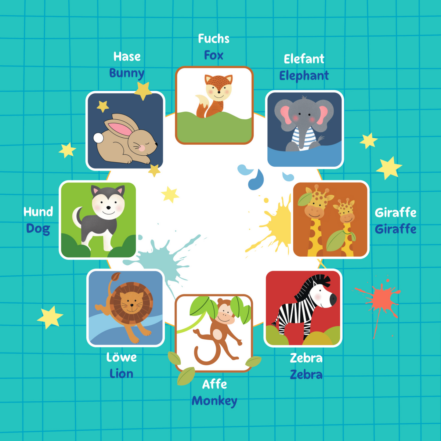 Μπλοκ Χαρτοκοπτικής Pelikan Craft Animals 32φυλ.