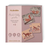 Παζλ Filibabba Parent & Baby - Ζώα Σκανδιναβίας