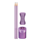 Σετ Faber-Castell Sparkle II Metallic 2 Μολύβια, Ξύστρα, Γόμα