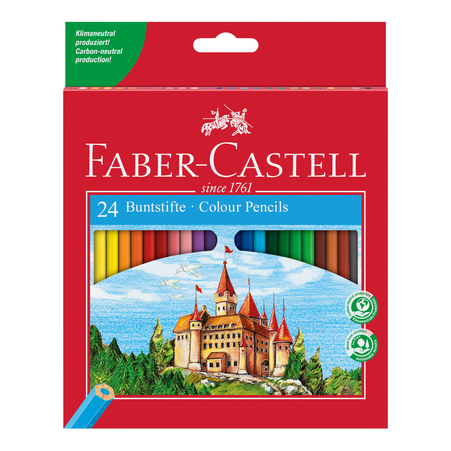 Ξυλομπογιές Faber-Castell Κάστρο 24τεμ.