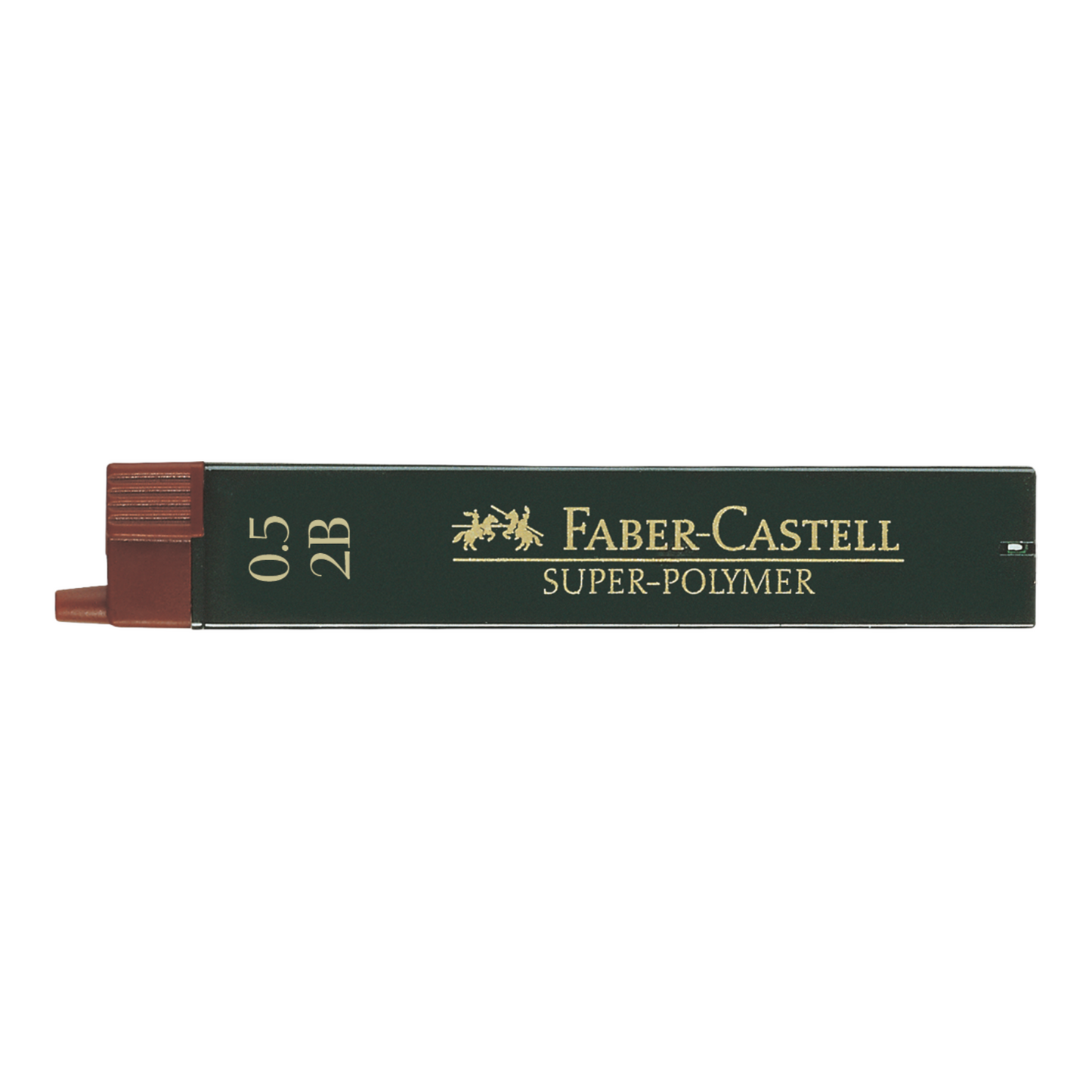 Μύτες Μολυβιού Faber-Castell Super Polymer Πάχους 0.5mm Τύπου 2B 12 τεμ.