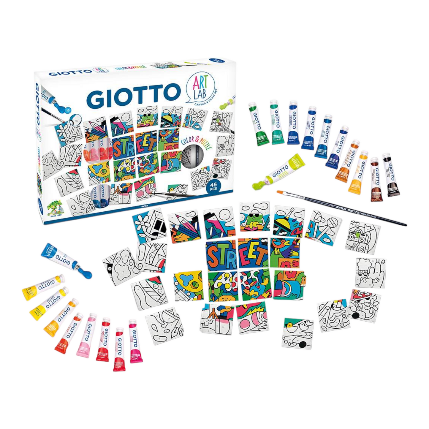 Σετ Δημιουργίας Giotto Art Lab Color & Puzzle