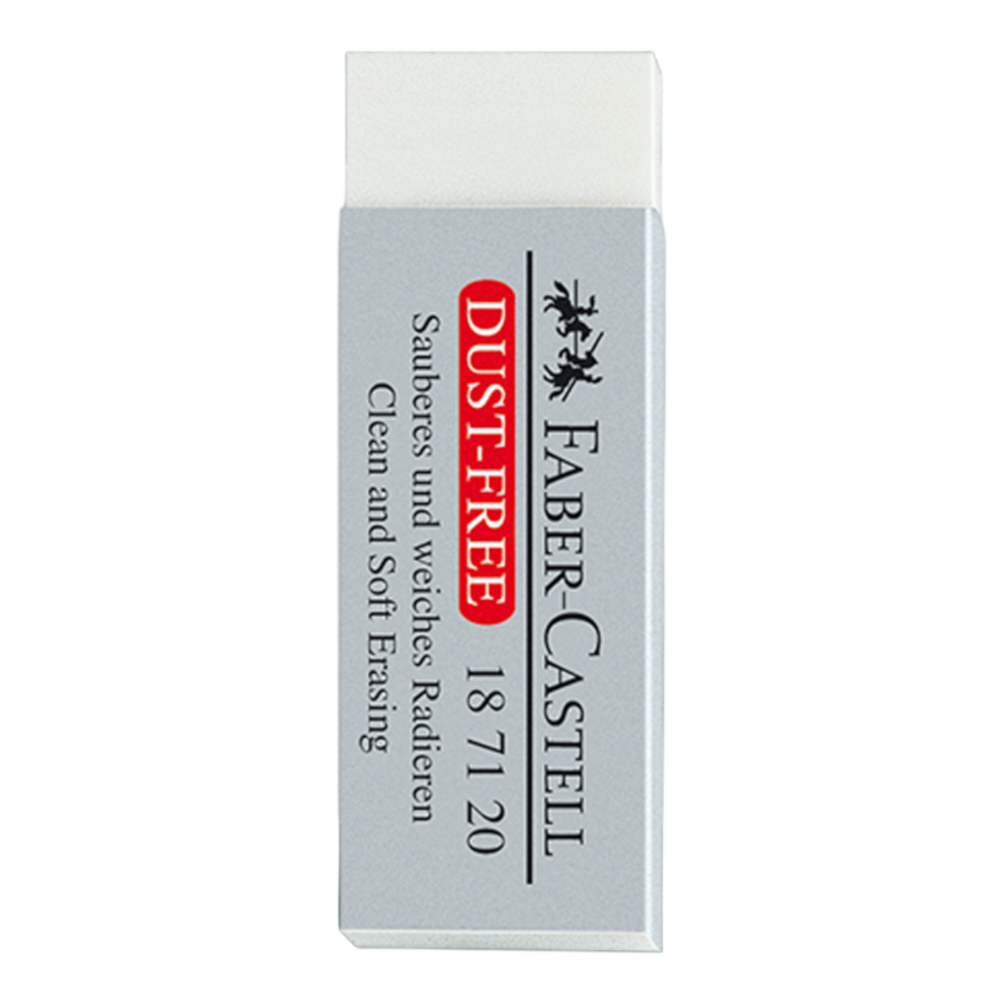 Γόμα Faber-Castell Dust Free Λευκή