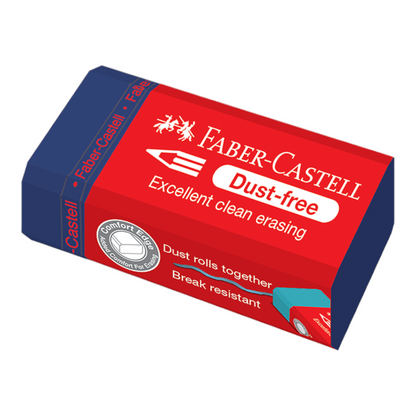 Γόμα Faber-Castell Color Dust Free 2019