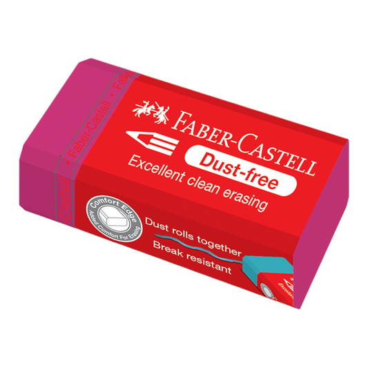 Γόμα Faber-Castell Color Dust Free 2019