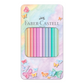 Ξυλομπογιές Faber-Castell Sparkle Παστέλ 12 τεμ. σε μεταλλική κασετίνα