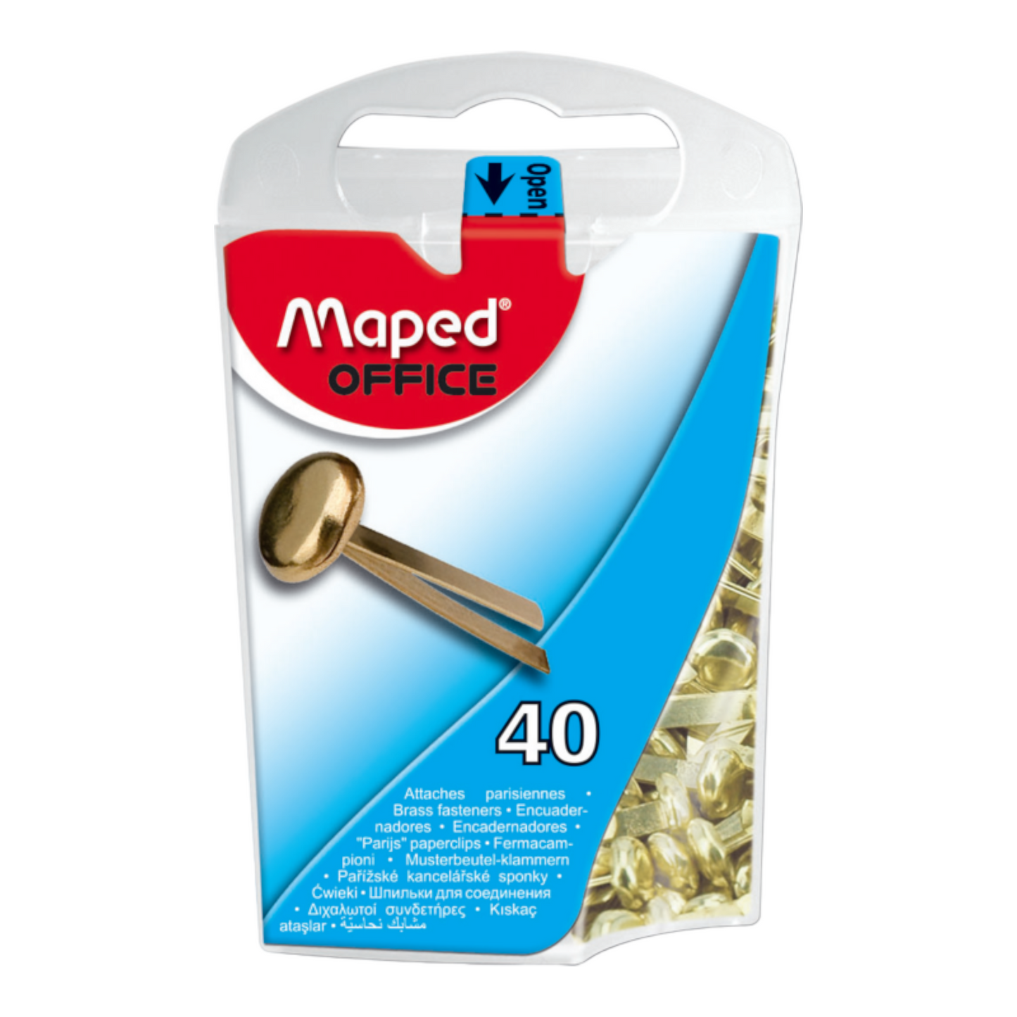 Διπλόκαρφα Maped 17mm (40τεμ.)