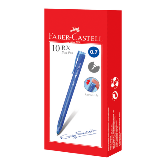 Στυλό Faber-Castell Ballpoint RX10 1.0mm Μπλε