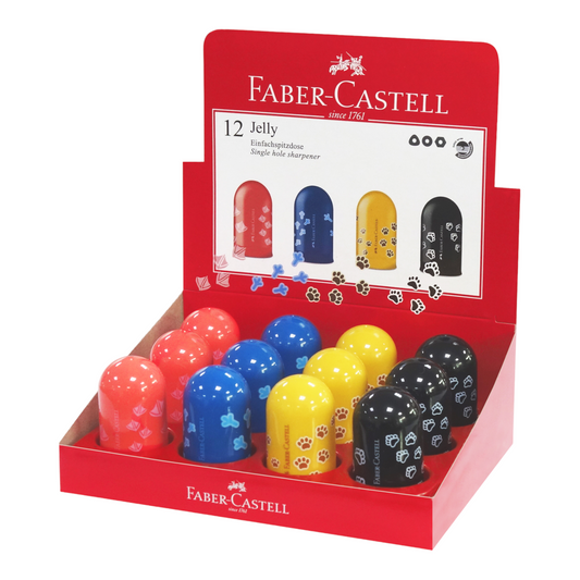 Ξύστρα Faber-Castell Motif Πατουσάκια