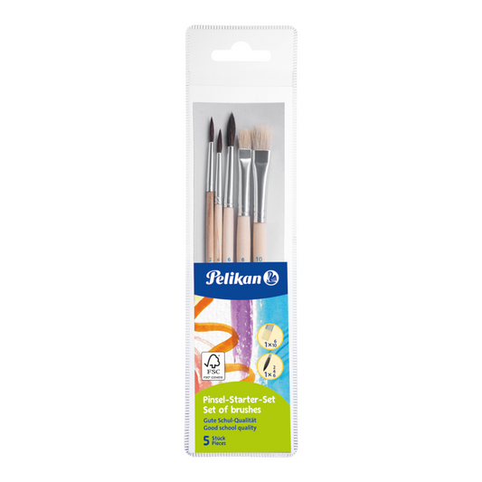 Σετ 5 πινέλων Pelikan P15/Sb