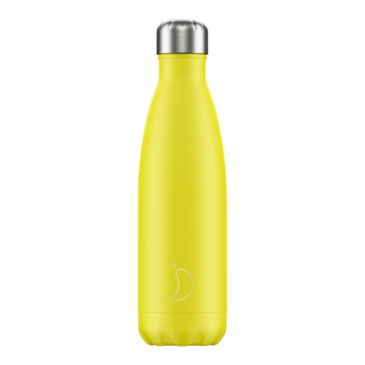 Μπουκάλι Θερμός Chilly's Neon Yellow 500ml