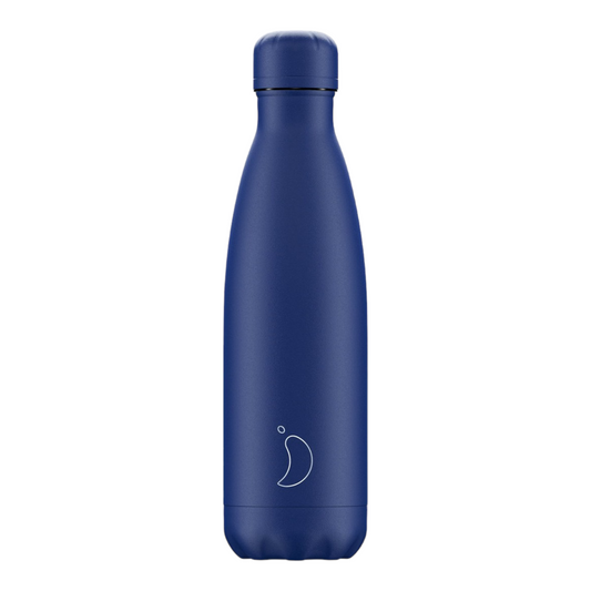 Μπουκάλι Θερμός Chilly's All Matte Blue 500ml