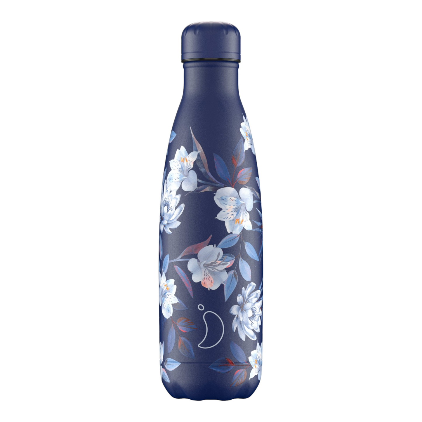 Μπουκάλι Θερμός Chilly's Floral Fleurs Bleues 500ml