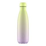 Μπουκάλι Θερμός Chilly's Gradient Lime Lilac 500ml