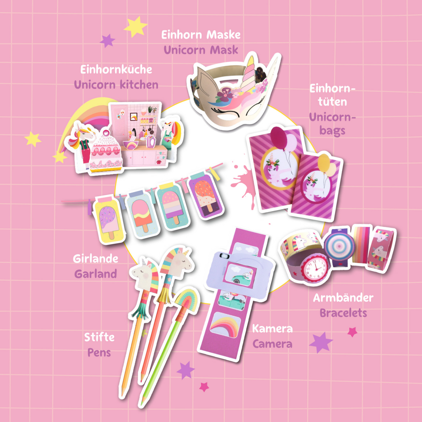 Μπλοκ Χαρτοκοπτικής Pelikan Craft Unicorn 32φυλ.