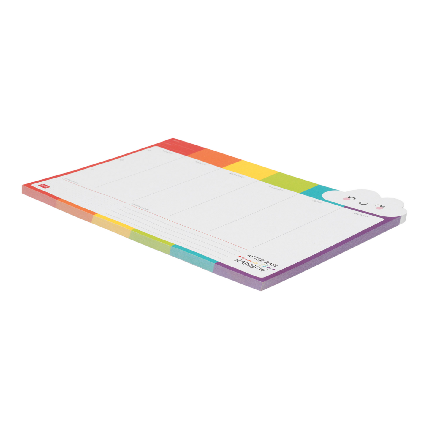 Εβδομαδιαίο Planner γραφείου Smart Week Rainbow