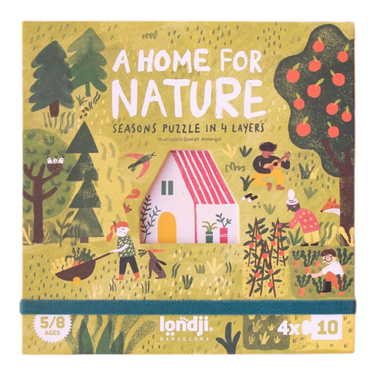 Four Seasons Παζλ Londji A Home for Nature 4 x 10 pcs.