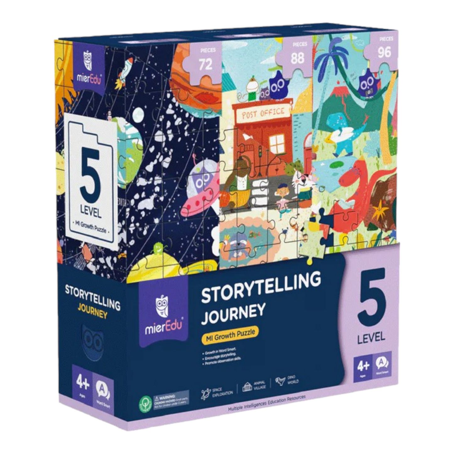 Παζλ Level 5 Storytelling Journey (Σετ των 3) MierEdu