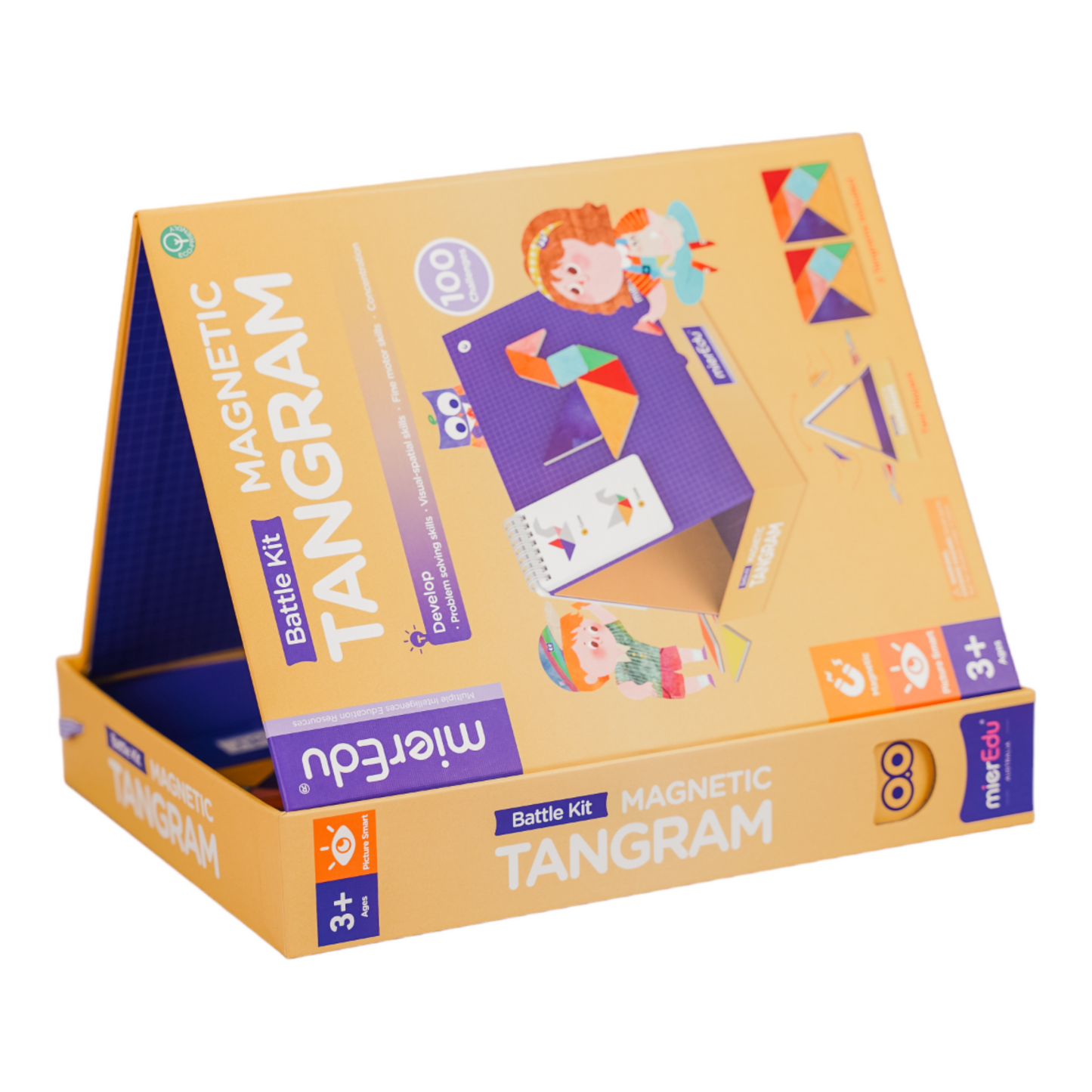 Μαγνητικό Tangram Battle Kit MierEdu