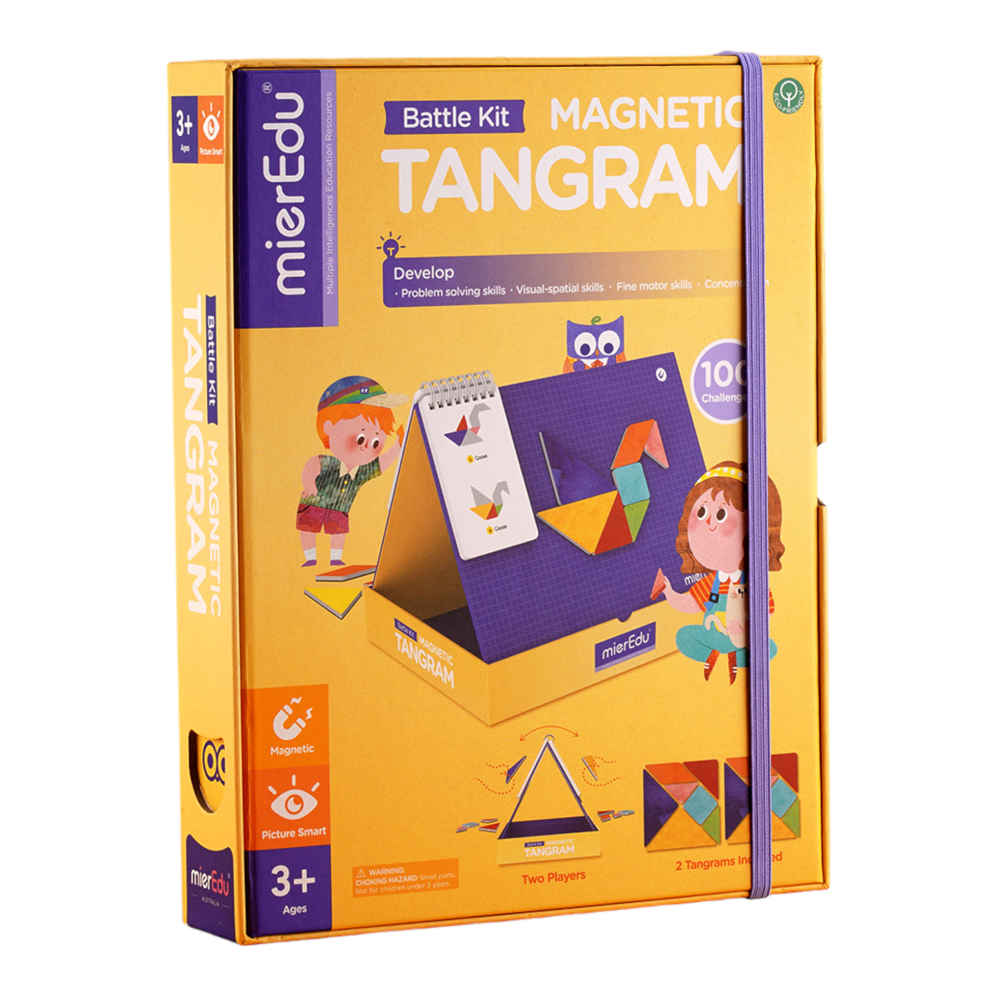 Μαγνητικό Tangram Battle Kit MierEdu