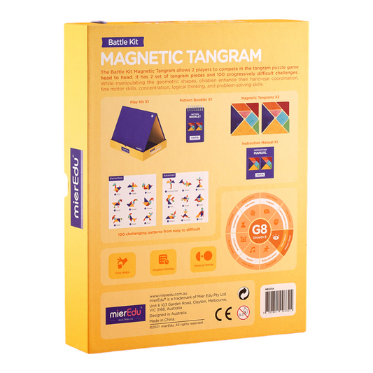 Μαγνητικό Tangram Battle Kit MierEdu