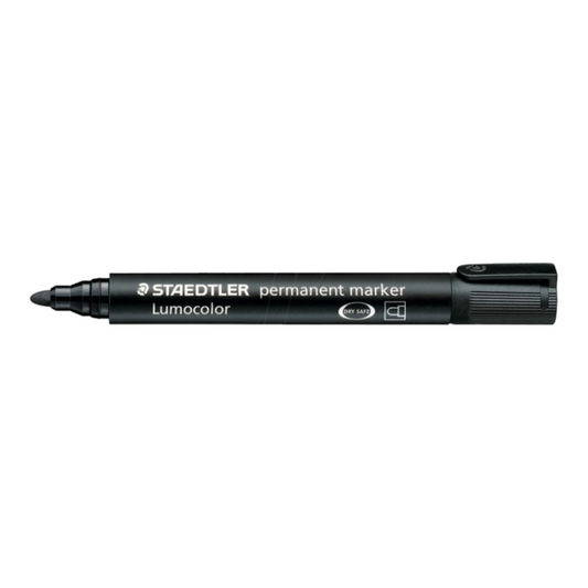 Μαρκαδόρος ανεξίτηλος STAEDTLER Lumocolor (352-9) 2mm Στρογγυλή Μύτη Μαύρο