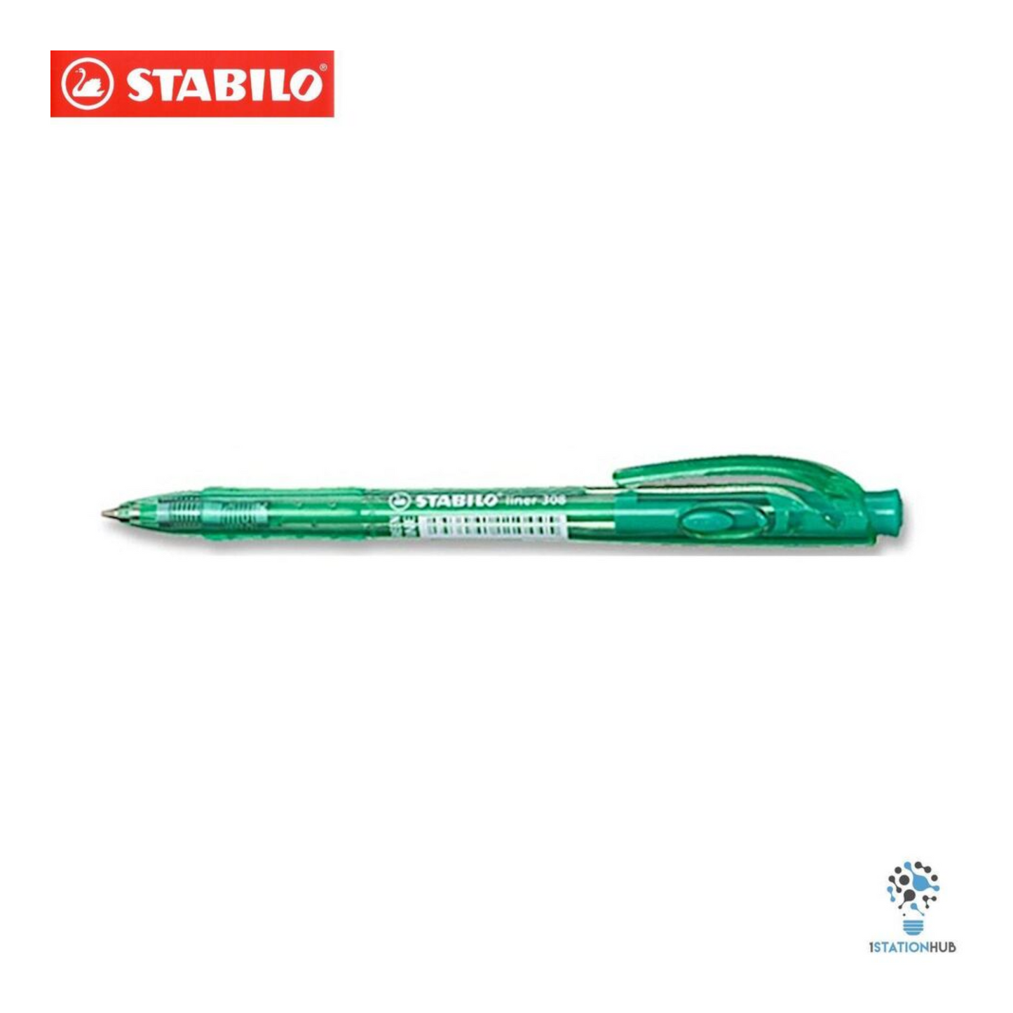 Στυλό Stabilo Liner 308 0.45 mm Πράσινο