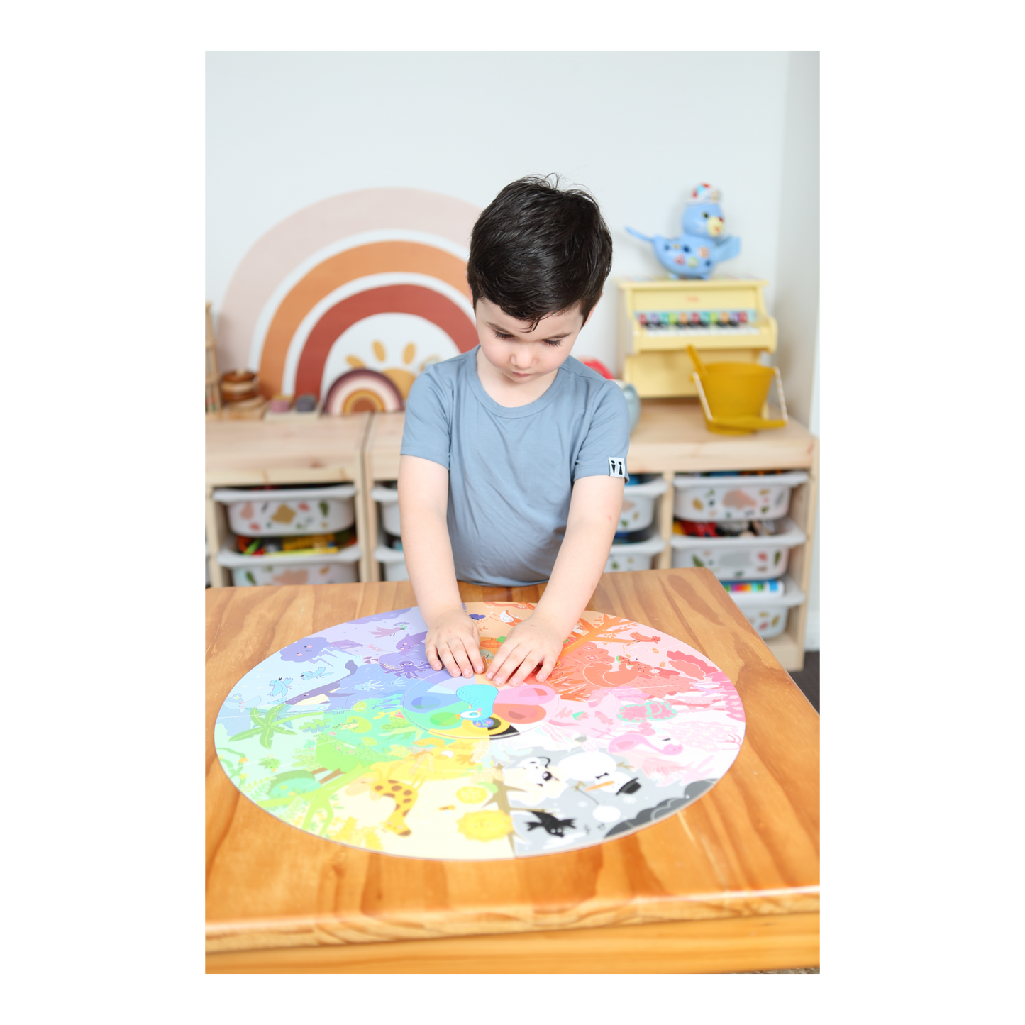 Μεγάλο Puzzle of Colors MierEdu