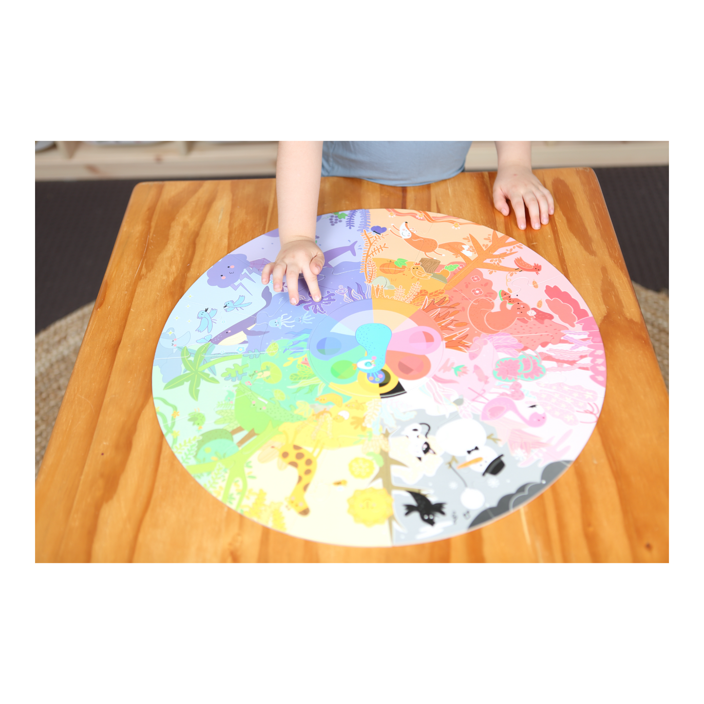 Μεγάλο Puzzle of Colors MierEdu