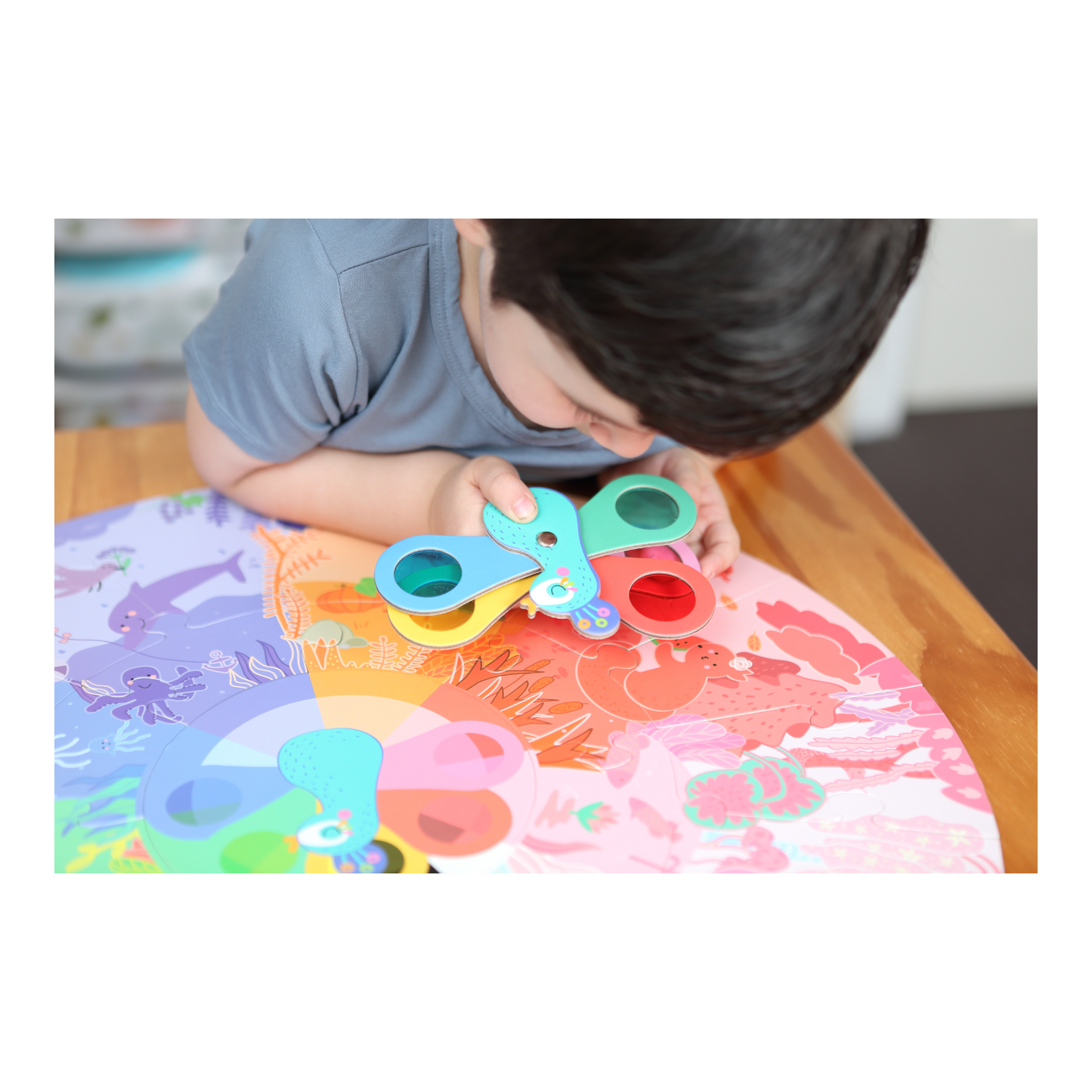Μεγάλο Puzzle of Colors MierEdu
