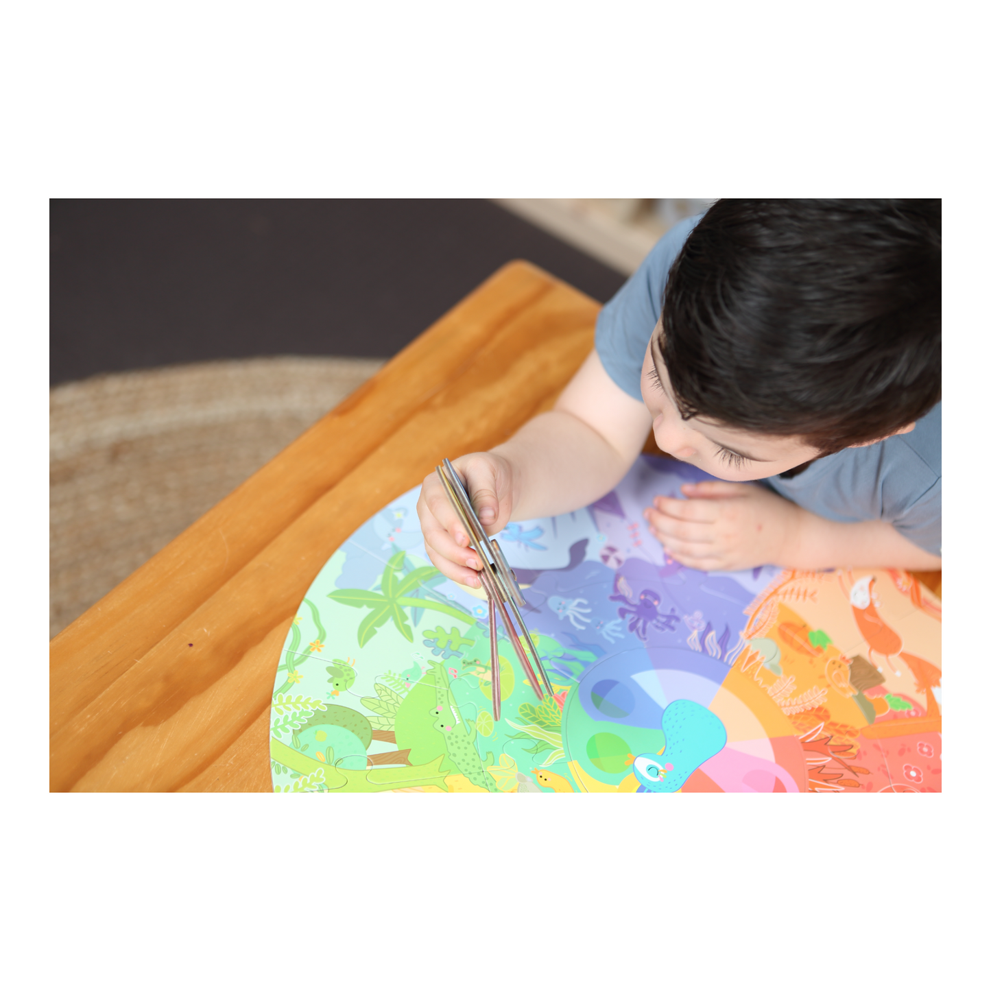 Μεγάλο Puzzle of Colors MierEdu