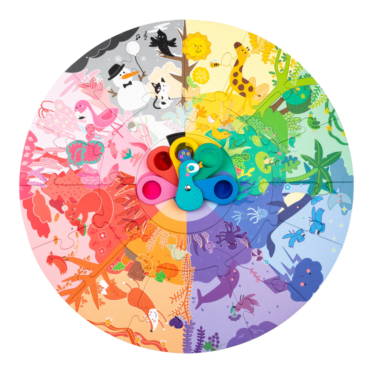 Μεγάλο Puzzle of Colors MierEdu