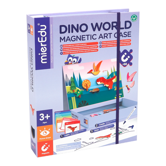 Μαγνητικό Εκπαιδευτικό Σετ Dino World MierEdu