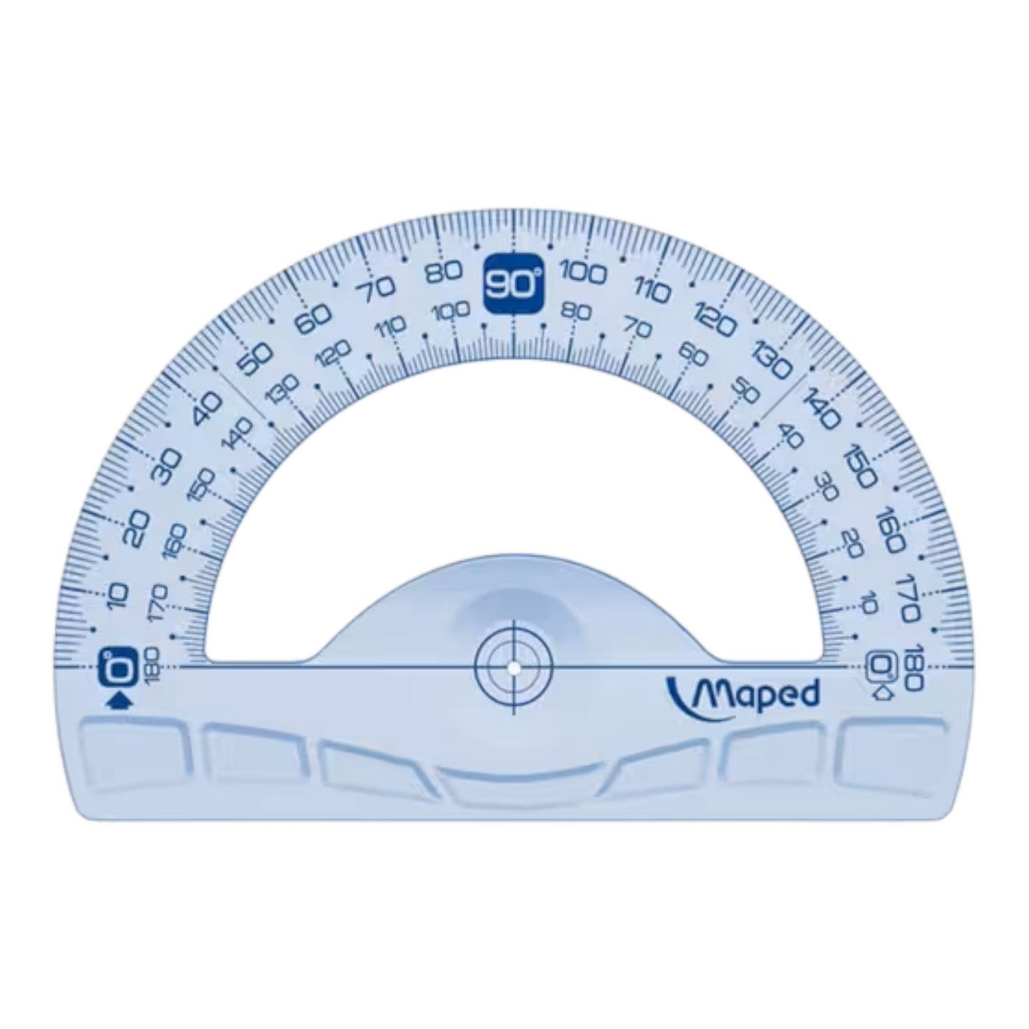 Μοιρογνωμόνιο 180° Maped με βάση 12cm