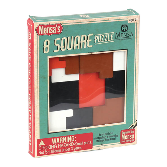 Γρίφος από ξύλο Mensa 8 Square Puzzle