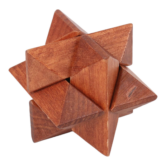 Γρίφος από ξύλο Mensa Wooden Star Puzzle